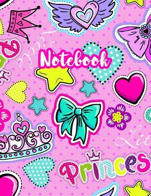 Notebook: Cute Blank Lined Journal Large 8.5 x 11 Matte Cover Design with Ruled White Paper Interior (Perfect for School Notes, Girls and Boys Diary, ... Subject, Office Use) - Product Code N7 792