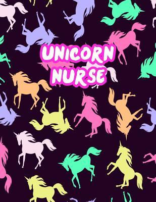 Unicorn Nurse: Cute Journal Notebook for Nursing Student and Practitioner with Large 8.5 x 11 Blank Ruled White Paper (Perfect for School, Medical, Clinical and Hospital Notepad)