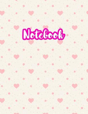 Notebook: Cute Blank Lined Journal Large 8.5 x 11 Matte Cover Design with Ruled White Paper Interior (Perfect for School Notes, Girls and Boys Diary, Kids Writing Composition, Planner, College Subject, Office Use) - Product Code D2 292