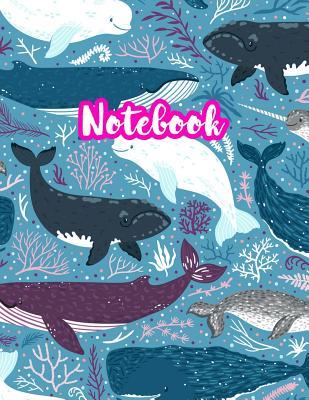 Notebook: Cute Blank Lined Journal Large 8.5 x 11 Matte Cover Design with Ruled White Paper Interior (Perfect for School Notes, Girls and Boys Diary, ... Subject, Office Use) - Product Code G7 603