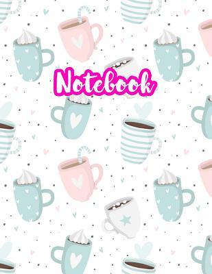 Notebook: Cute Blank Lined Journal Large 8.5 x 11 Matte Cover Design with Ruled White Paper Interior (Perfect for School Notes, Girls and Boys Diary, Kids Writing Composition, Planner, College Subject, Office Use) - Product Code G7 611