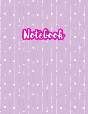 Notebook: Cute Blank Lined Journal Large 8.5 x 11 Matte Cover Design with Ruled White Paper Interior (Perfect for School Notes, Girls and Boys Diary, ... Subject, Office Use) - Product Code N7 780