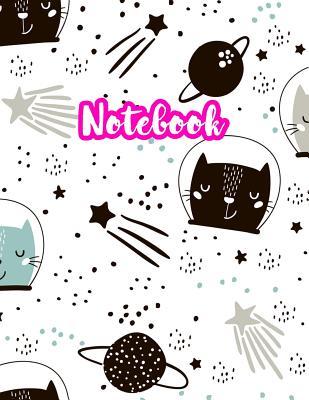 Notebook: Cute Blank Lined Journal Large 8.5 x 11 Matte Cover Design with Ruled White Paper Interior (Perfect for School Notes, Girls and Boys Diary, Kids Writing Composition, Planner, College Subject, Office Use) - Product Code N7 802