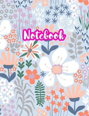 Notebook: Cute Blank Lined Journal Large 8.5 x 11 Matte Cover Design with Ruled White Paper Interior (Perfect for School Notes, Girls and Boys Diary, ... Subject, Office Use) - Product Code N7 788