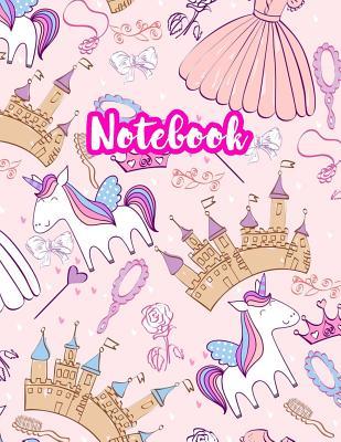 Notebook: Cute Blank Lined Journal Large 8.5 x 11 Matte Cover Design with Ruled White Paper Interior (Perfect for School Notes, Girls and Boys Diary, Kids Writing Composition, Planner, College Subject, Office Use) - Product Code D2 282