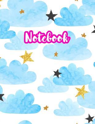 Notebook: Cute Blank Lined Journal Large 8.5 x 11 Matte Cover Design with Ruled White Paper Interior (Perfect for School Notes, Girls and Boys Diary, Kids Writing Composition, Planner, College Subject, Office Use) - Product Code A4 041