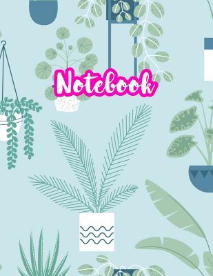 Notebook: Cute Blank Lined Journal Large 8.5 x 11 Matte Cover Design with Ruled White Paper Interior (Perfect for School Notes, Girls and Boys Diary, ... Subject, Office Use) - Product Code A4 088