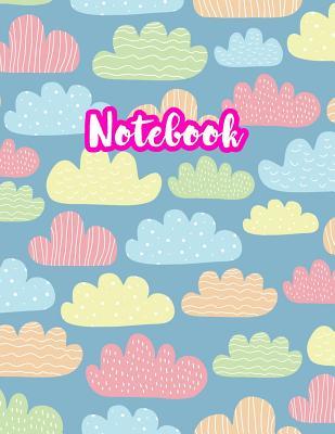 Notebook: Cute Blank Lined Journal Large 8.5 x 11 Matte Cover Design with Ruled White Paper Interior (Perfect for School Notes, Girls and Boys Diary, Kids Writing Composition, Planner, College Subject, Office Use) - Product Code D2 238
