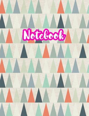 Notebook: Cute Blank Lined Journal Large 8.5 x 11 Matte Cover Design with Ruled White Paper Interior (Perfect for School Notes, Girls and Boys Diary, Kids Writing Composition, Planner, College Subject, Office Use) - Product Code A4 103