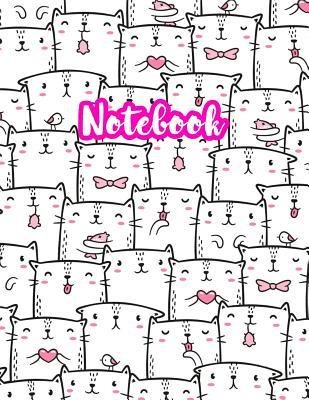 Notebook: Cute Blank Lined Journal Large 8.5 x 11 Matte Cover Design with Ruled White Paper Interior (Perfect for School Notes, Girls and Boys Diary, Kids Writing Composition, Planner, College Subject, Office Use) - Product Code F2 467