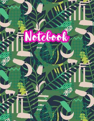 Notebook: Cute Blank Lined Journal Large 8.5 x 11 Matte Cover Design with Ruled White Paper Interior (Perfect for School Notes, Girls and Boys Diary, Kids Writing Composition, Planner, College Subject, Office Use) - Product Code A4 105