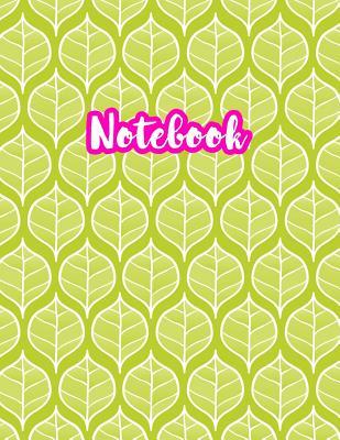 Notebook: Cute Blank Lined Journal Large 8.5 x 11 Matte Cover Design with Ruled White Paper Interior (Perfect for School Notes, Girls and Boys Diary, ... Subject, Office Use) - Product Code D2 307