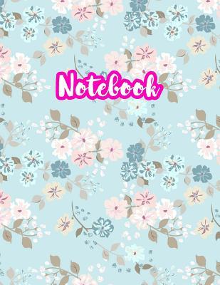 Notebook: Cute Blank Lined Journal Large 8.5 x 11 Matte Cover Design with Ruled White Paper Interior (Perfect for School Notes, Girls and Boys Diary, Kids Writing Composition, Planner, College Subject, Office Use) - Product Code N7 822