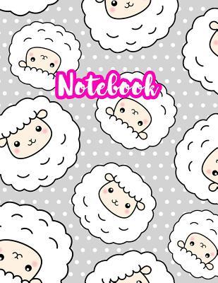 Notebook: Cute Blank Lined Journal Large 8.5 x 11 Matte Cover Design with Ruled White Paper Interior (Perfect for School Notes, Girls and Boys Diary, Kids Writing Composition, Planner, College Subject, Office Use) - Product Code G7 746