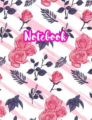 Notebook: Cute Blank Lined Journal Large 8.5 x 11 Matte Cover Design with Ruled White Paper Interior (Perfect for School Notes, Girls and Boys Diary, Kids Writing Composition, Planner, College Subject, Office Use) - Product Code N7 758