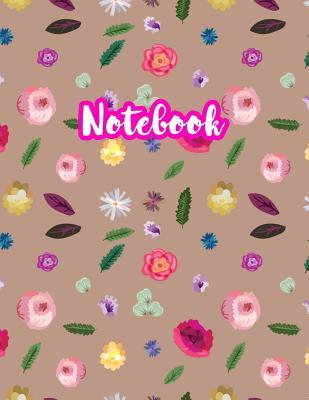 Notebook: Cute Blank Lined Journal Large 8.5 x 11 Matte Cover Design with Ruled White Paper Interior (Perfect for School Notes, Girls and Boys Diary, Kids Writing Composition, Planner, College Subject, Office Use) - Product Code F2 432