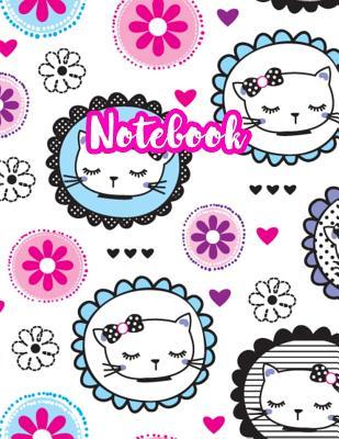 Notebook: Cute Blank Lined Journal Large 8.5 x 11 Matte Cover Design with Ruled White Paper Interior (Perfect for School Notes, Girls and Boys Diary, Kids Writing Composition, Planner, College Subject, Office Use) - Product Code A4 167