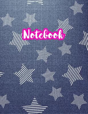 Notebook: Cute Blank Lined Journal Large 8.5 x 11 Matte Cover Design with Ruled White Paper Interior (Perfect for School Notes, Girls and Boys Diary, ... Subject, Office Use) - Product Code A4 187