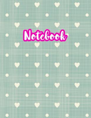 Notebook: Cute Blank Lined Journal Large 8.5 x 11 Matte Cover Design with Ruled White Paper Interior (Perfect for School Notes, Girls and Boys Diary, Kids Writing Composition, Planner, College Subject, Office Use) - Product Code F2 585