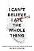 I Can't Believe I Lived the Whole Thing by Howie Cohen