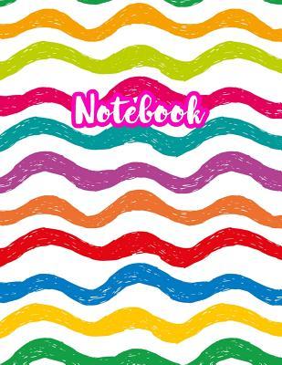 Notebook: Cute Blank Lined Journal Large 8.5 x 11 Matte Cover Design with Ruled White Paper Interior (Perfect for School Notes, Girls and Boys Diary, Kids Writing Composition, Planner, College Subject, Office Use) - Product Code F2 486