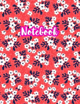 Notebook: Cute Blank Lined Journal Large 8.5 x 11 Matte Cover Design with Ruled White Paper Interior (Perfect for School Notes, Girls and Boys Diary, ... Subject, Office Use) - Product Code F2 580