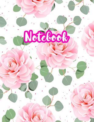 Notebook: Cute Blank Lined Journal Large 8.5 x 11 Matte Cover Design with Ruled White Paper Interior (Perfect for School Notes, Girls and Boys Diary, Kids Writing Composition, Planner, College Subject, Office Use) - Product Code F2 540