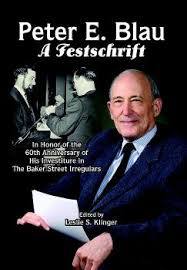 Peter E. Blau: A Festschrift