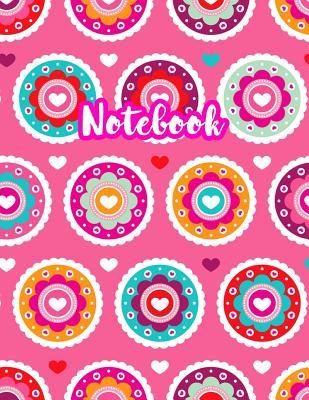 Notebook: Cute Blank Lined Journal Large 8.5 x 11 Matte Cover Design with Ruled White Paper Interior (Perfect for School Notes, Girls and Boys Diary, Kids Writing Composition, Planner, College Subject, Office Use) - Product Code F2 516