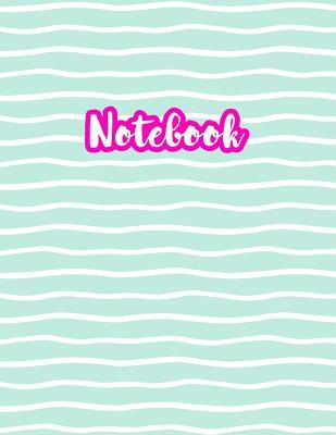 Notebook: Cute Blank Lined Journal Large 8.5 x 11 Matte Cover Design with Ruled White Paper Interior (Perfect for School Notes, Girls and Boys Diary, Kids Writing Composition, Planner, College Subject, Office Use) - Product Code N7 910