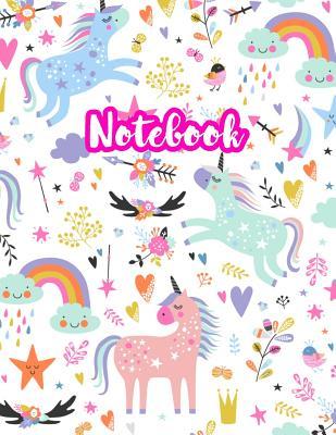 Notebook: Cute Blank Lined Journal Large 8.5 x 11 Matte Cover Design with Ruled White Paper Interior (Perfect for School Notes, Girls and Boys Diary, Kids Writing Composition, Planner, College Subject, Office Use) - Product Code N7 943
