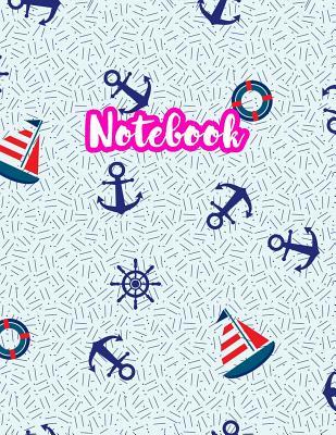 Notebook: Cute Blank Lined Journal Large 8.5 x 11 Matte Cover Design with Ruled White Paper Interior (Perfect for School Notes, Girls and Boys Diary, ... Subject, Office Use) - Product Code F2 513