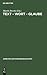 Text - Wort - Glaube: Studi...