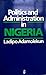 Politics and Administration in Nigeria