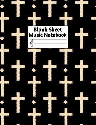 Blank Sheet Music Notebook: Easy Blank Staff Manuscript Book Large 8.5 X 11 Inches Musician Paper Wide 12 Staves Per Page for Piano, Flute, Violin, ... other Musical Instruments - Code : A4 2345