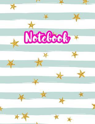 Notebook: Cute Blank Lined Journal Large 8.5 x 11 Matte Cover Design with Ruled White Paper Interior (Perfect for School Notes, Girls and Boys Diary, Kids Writing Composition, Planner, College Subject, Office Use) - Product Code N7 853