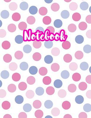 Notebook: Cute Blank Lined Journal Large 8.5 x 11 Matte Cover Design with Ruled White Paper Interior (Perfect for School Notes, Girls and Boys Diary, ... Subject, Office Use) - Product Code F2 453