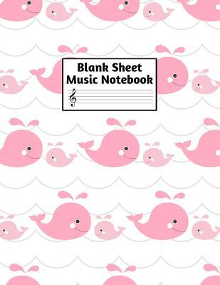 Blank Sheet Music Notebook: Easy Blank Staff Manuscript Book Large 8.5 X 11 Inches Musician Paper Wide 12 Staves Per Page for Piano, Flute, Violin, ... other Musical Instruments - Code : A4 2373