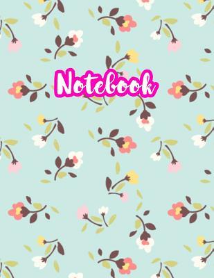 Notebook: Cute Blank Lined Journal Large 8.5 x 11 Matte Cover Design with Ruled White Paper Interior (Perfect for School Notes, Girls and Boys Diary, Kids Writing Composition, Planner, College Subject, Office Use) - Product Code G7 779