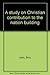 A study on Christian contribution to the nation building