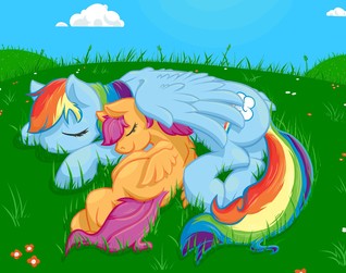 Scootaloo's Day Off