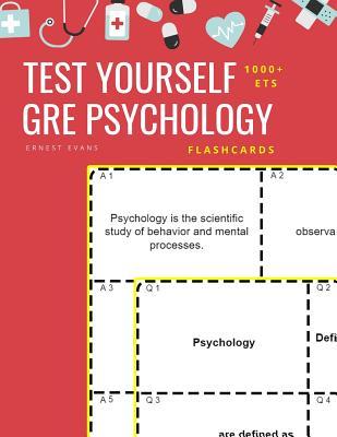 Test Yourself 1000+ ETS GRE Psychology Flashcards: Study ETS GRE general Psychology test prep flash cards book
