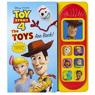 Disney Pixar Toy Story 4 Woody, Buzz Lightyear, Bo Peep, and More! - The Toys are Back! Sound Book - PI Kids (Board book)