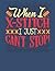 When I X-Stitch I Just Can'...