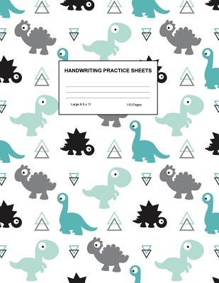 Handwriting Practice Sheets: Cute Blank Lined Paper Notebook for Writing Exercise and Cursive Worksheets - Perfect Workbook for Preschool, Kindergarten, 1st, 2nd, 3rd and 4th Grade Kids - Product Code A4 9374