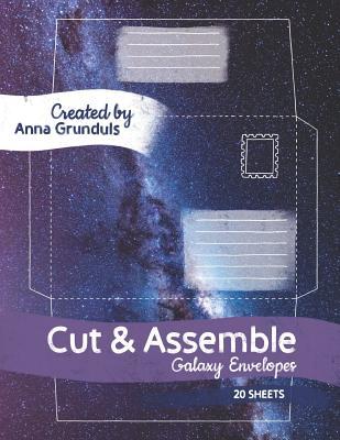 Cut & Assemble: Galaxy Envelopes, 20 Sheets