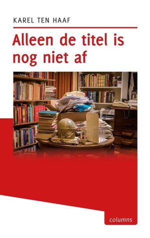 Alleen de titel is nog niet af