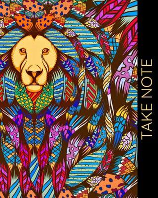 Take Note: Colorful Deco Lion Notebook
