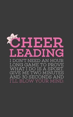 Cheerleading Give Me 2 Two Minutes: Cheerleading Give Me 2 Two Minutes Quote Notebook - Cheerleader Doodle Diary Book Gift For Dance Gymnasts, Sports Athletes And Cheerleaders On Pep Squad Cheer Leading In Sport Competitions And Practice!