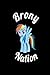 Brony Nation: Blank Lined J...